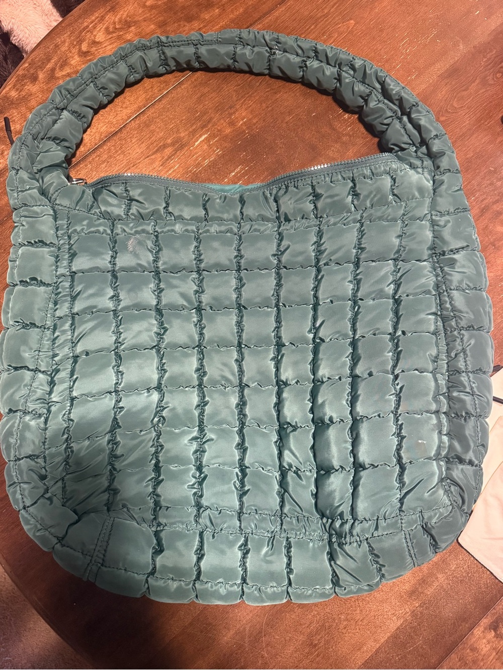 FP Movement by Free People Quilted Shoulder Bag in Fuji Jade - Picture 2 of 5